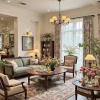 Mẫu phòng khách tân cổ điển đẹp cuốn hút mọi ánh nhìn