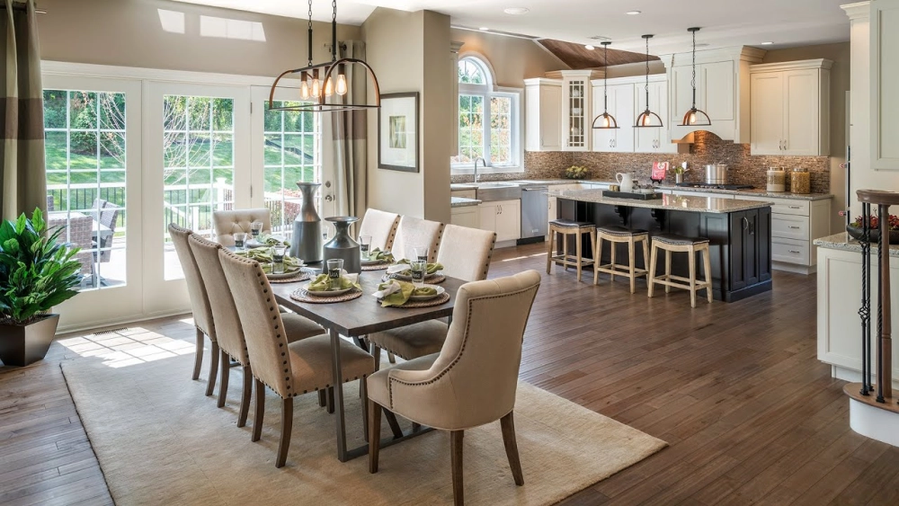 Bố trí phòng khách liền bếp chung cư tối ưu diện tích