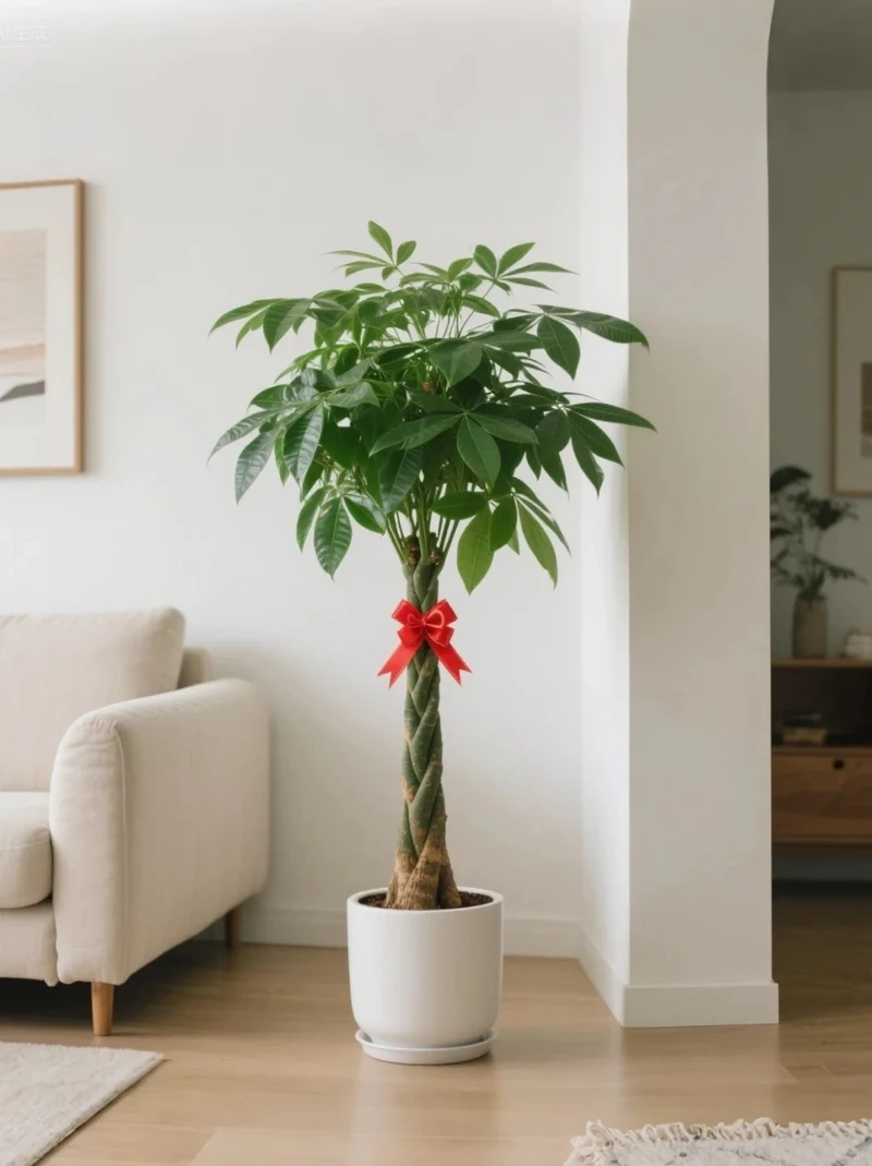 Không gian sống tươi mới nhờ cây cảnh phòng khách đẹp