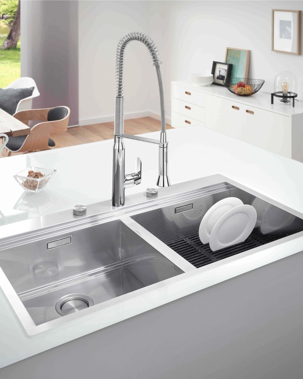 Bộ vòi rửa bát Toto thiết kế tinh tế