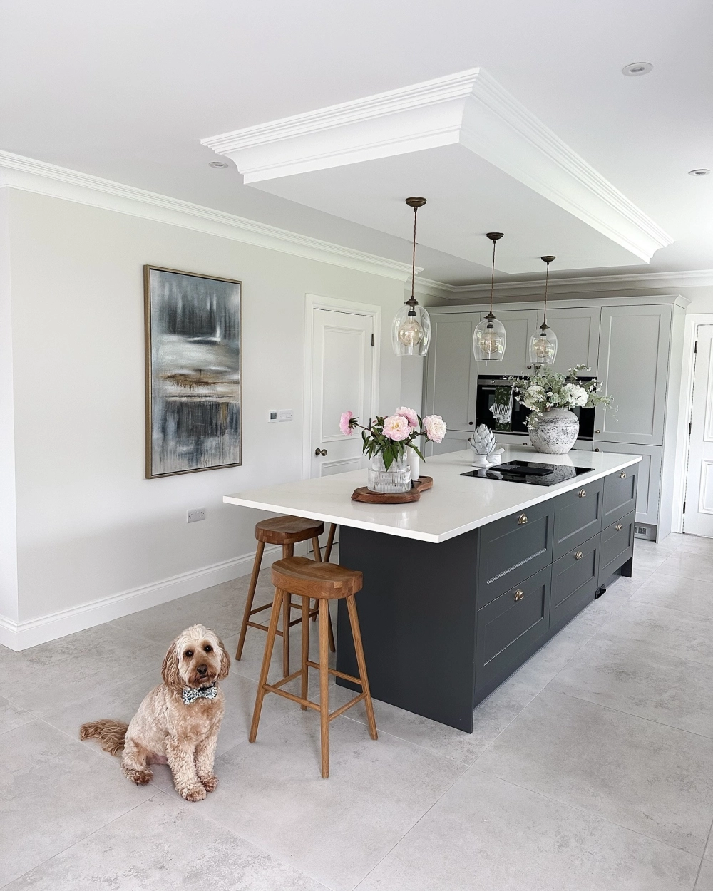 Thiết kế đảo bếp mini cho nhà nhỏ giúp tiết kiệm diện tích tối đa