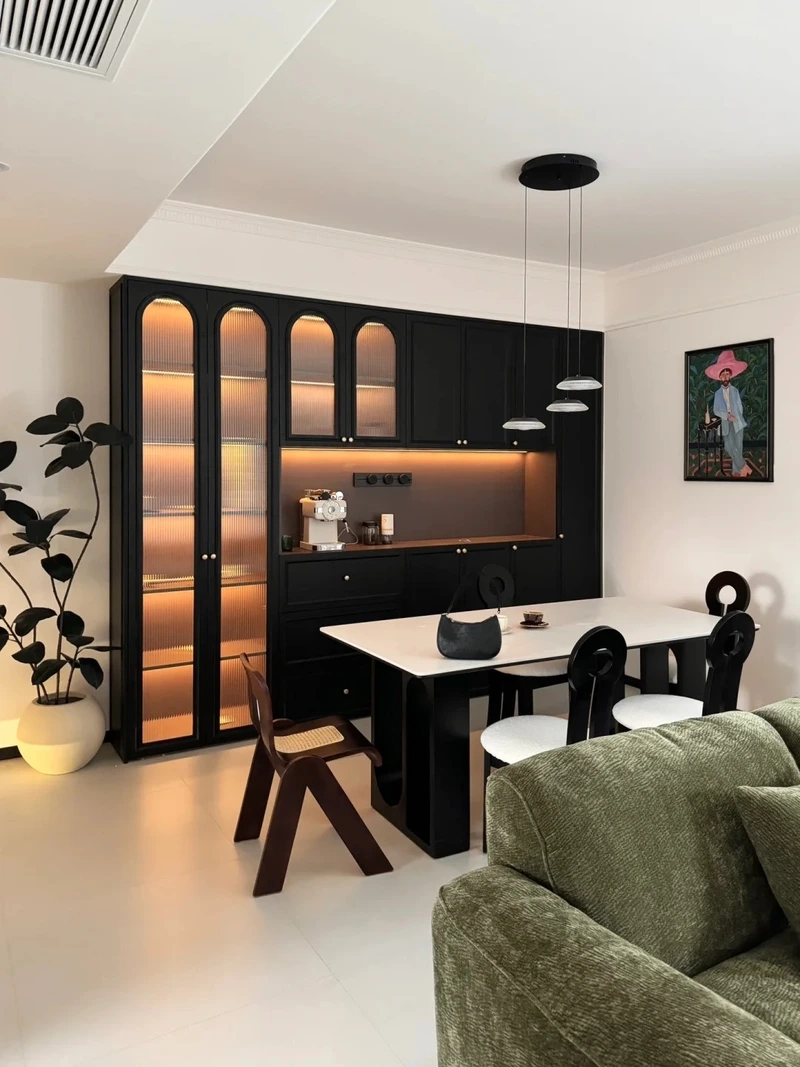 Không gian nhẹ nhàng với decor phòng khách tối giản