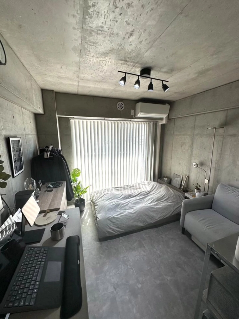 Cảm giác mát mắt với decor phòng ngủ màu xanh pastel dịu nhẹ