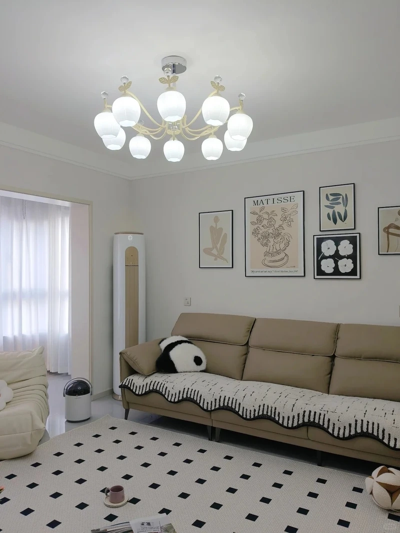 Đẳng cấp vượt trội nhờ đèn chùm phòng khách sang trọng