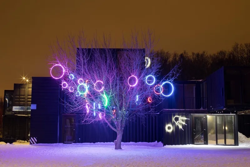 Ý tưởng ảnh đèn led dây không gian sống hiện đại và tiện nghi