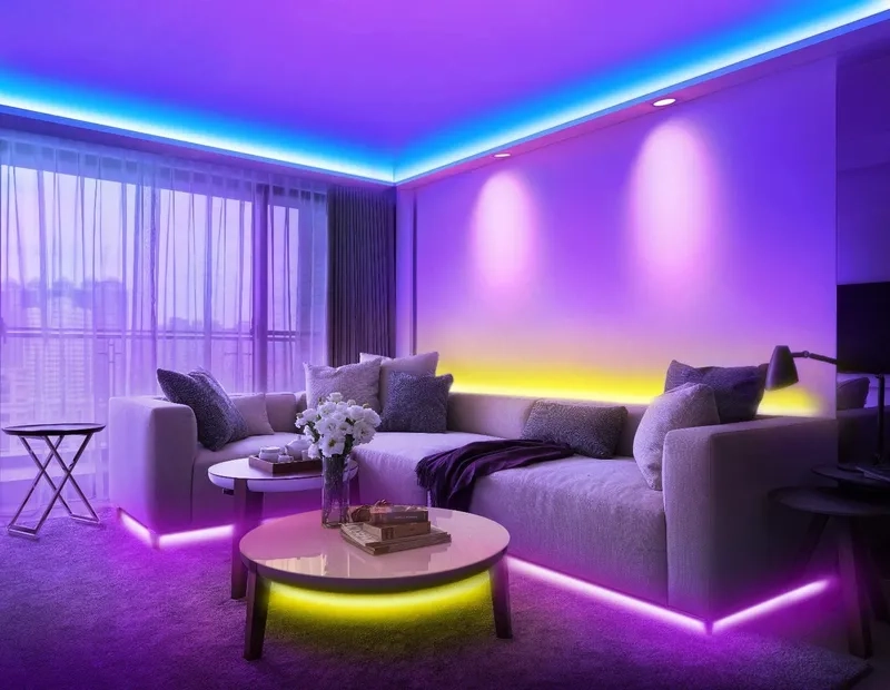 Cập nhật ảnh đèn led dây xu hướng mới hot nhất hiện nay