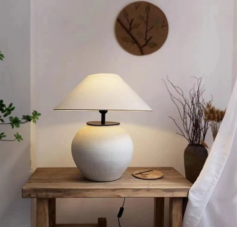 Đèn ngủ để bàn đẹp phong cách tối giản