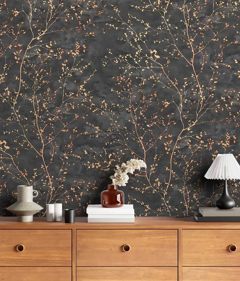 Tạo chiều sâu sống động với ảnh giấy dán tường 3D