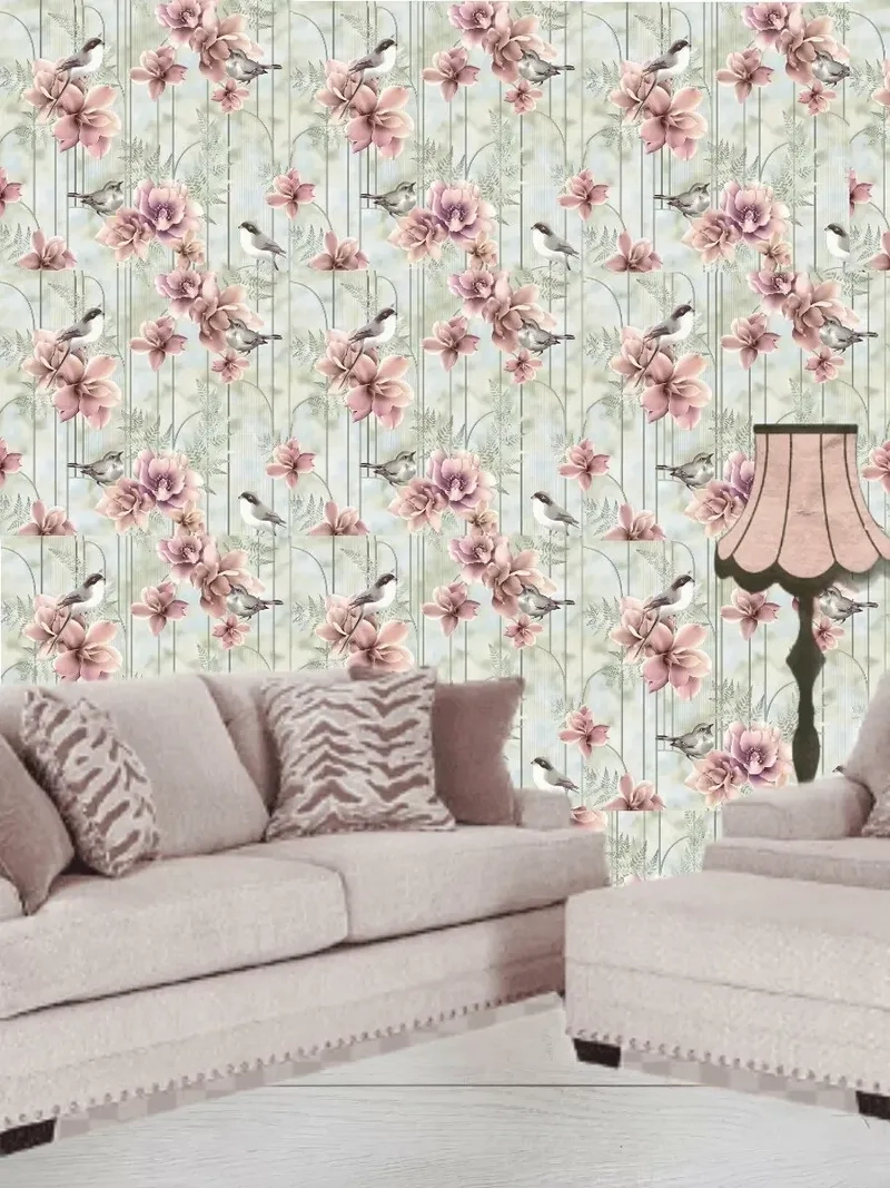 Phong cách đương đại nổi bật nhờ ảnh giấy dán tường hiện đại