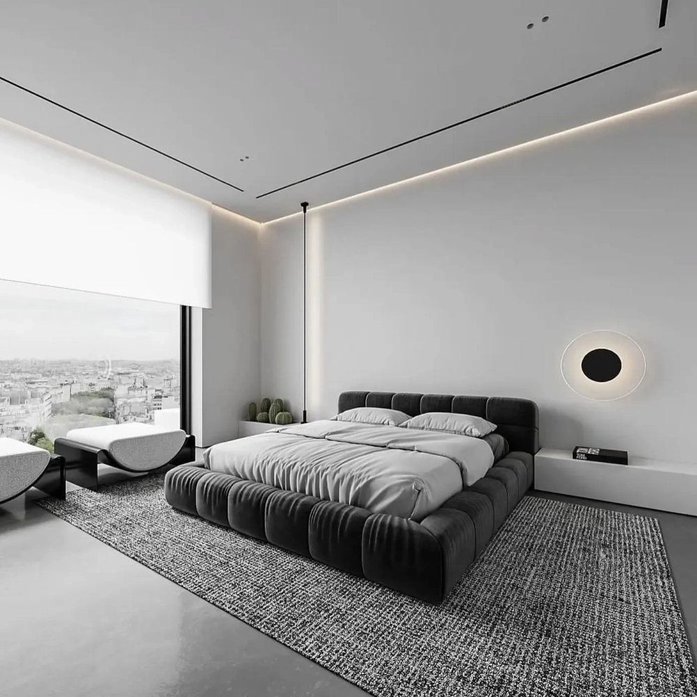 Giường ngủ đẹp có ngăn kéo thông minh tiết kiệm diện tích