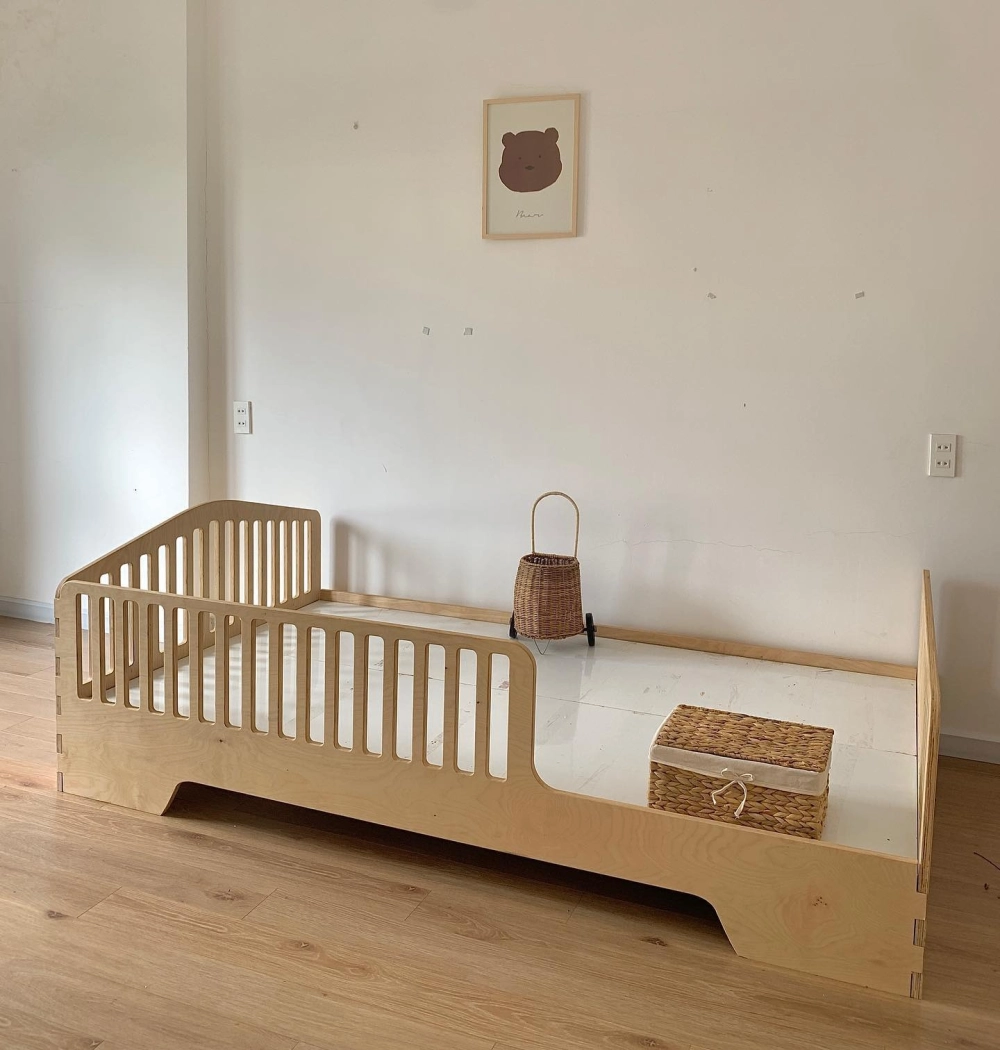 Mẫu giường ngủ gỗ xoan đào bền đẹp truyền thống