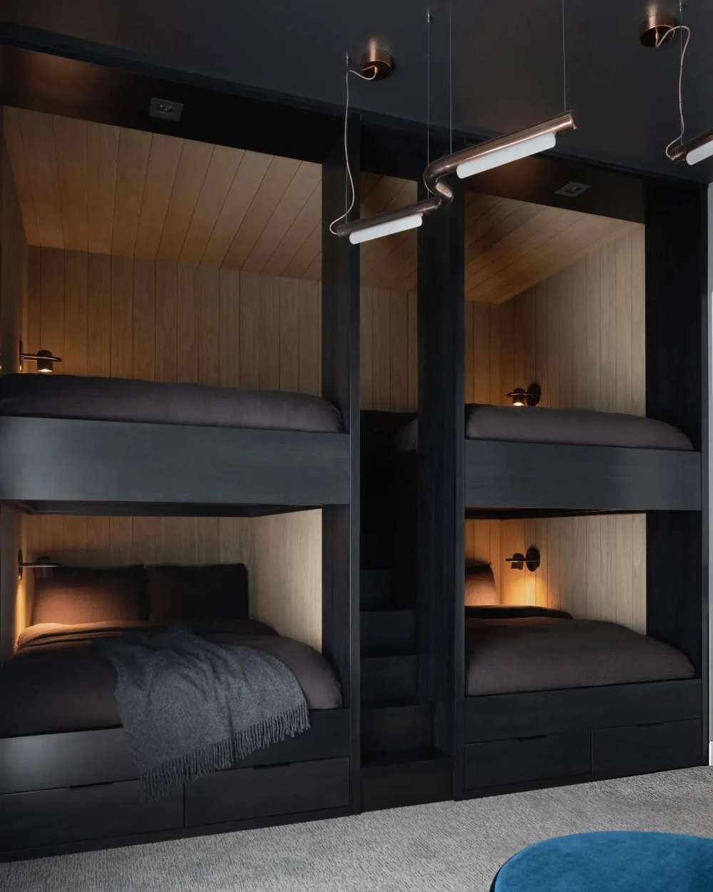 Giường tầng thông minh kết hợp bàn học hiện đại