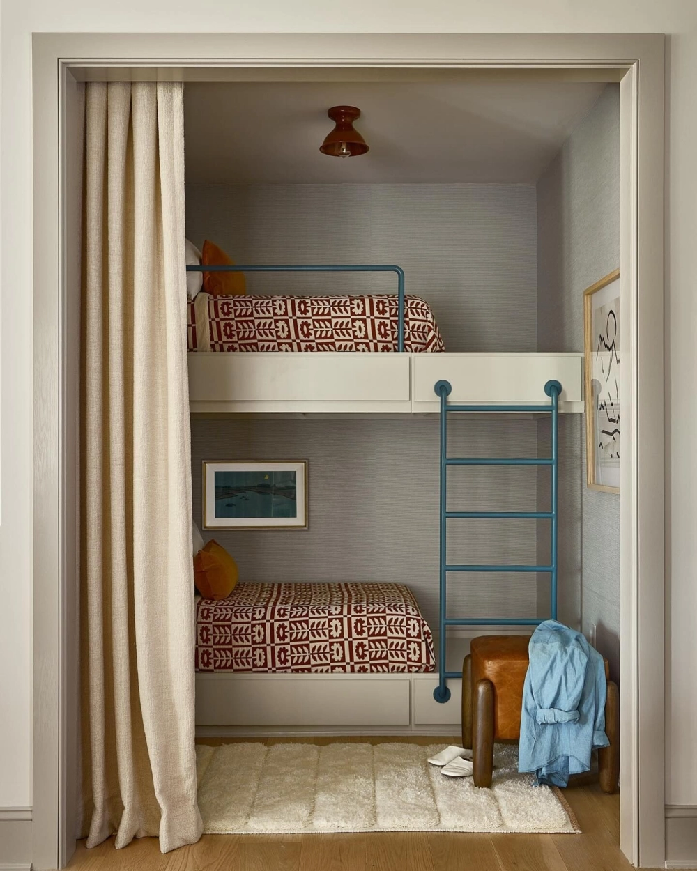 Mẫu giường 2 tầng cơ bản cho ký túc xá