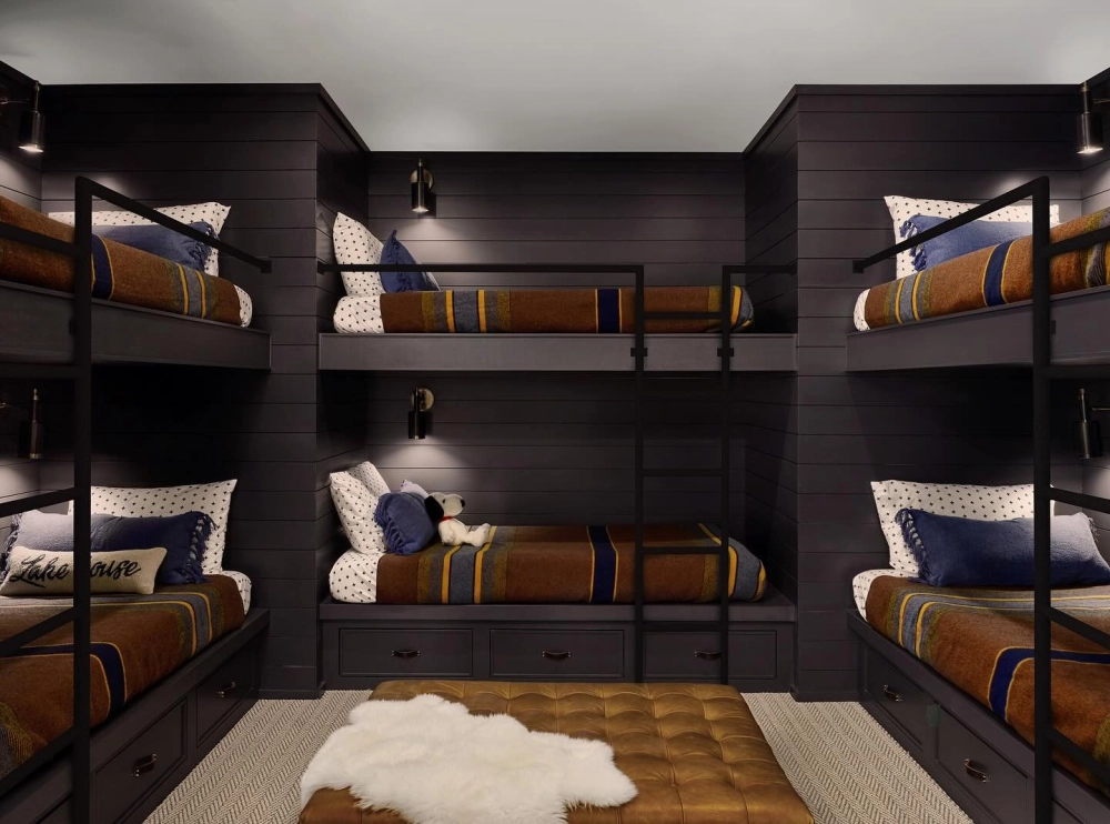 Giường tầng hộp lưu trữ đồ thông minh