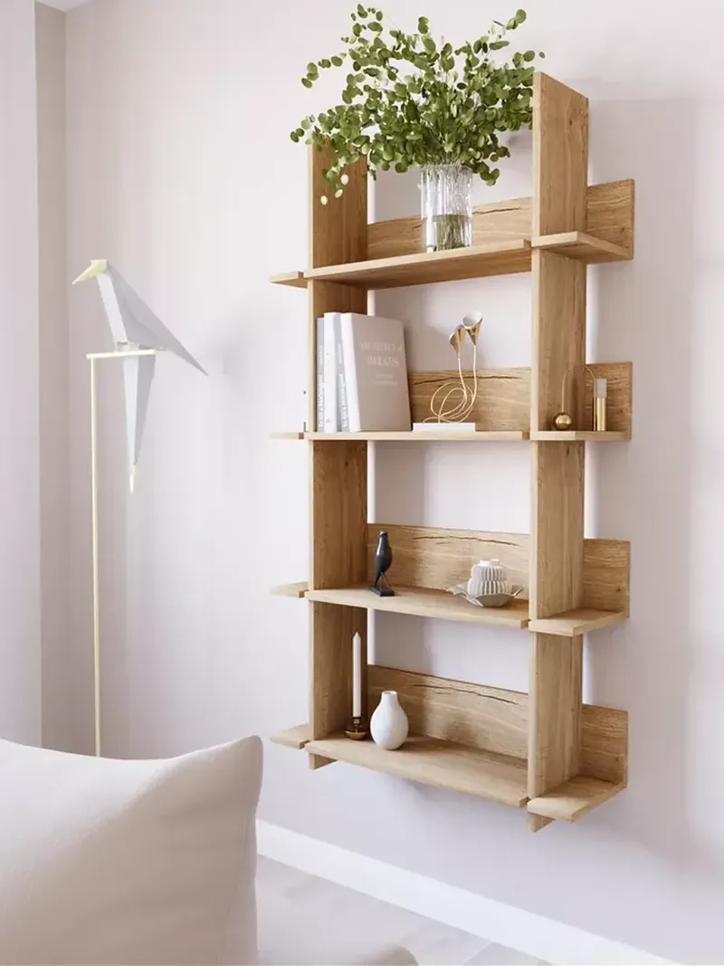 Khám phá ảnh kệ gỗ treo tường đẹp cho mọi không gian