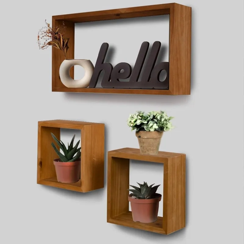 Trang trí phòng khách với ảnh kệ treo tường phòng khách