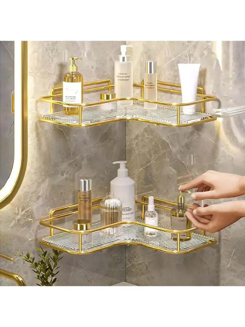 Giá để đồ góc nhà tắm tiện nghi dễ sử dụng