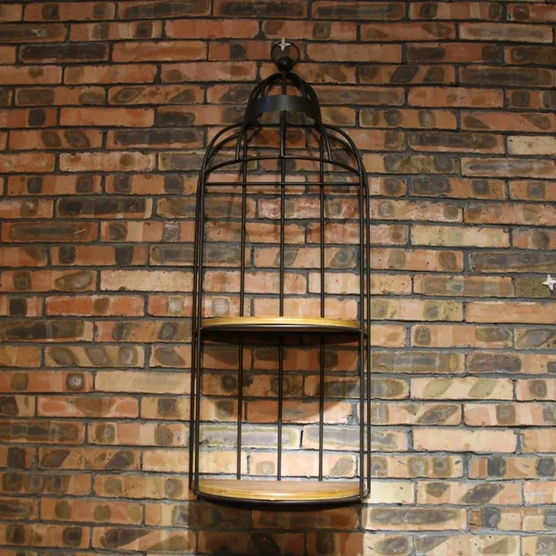 Tham khảo ảnh kệ sắt trang trí không gian nhà sang trọng