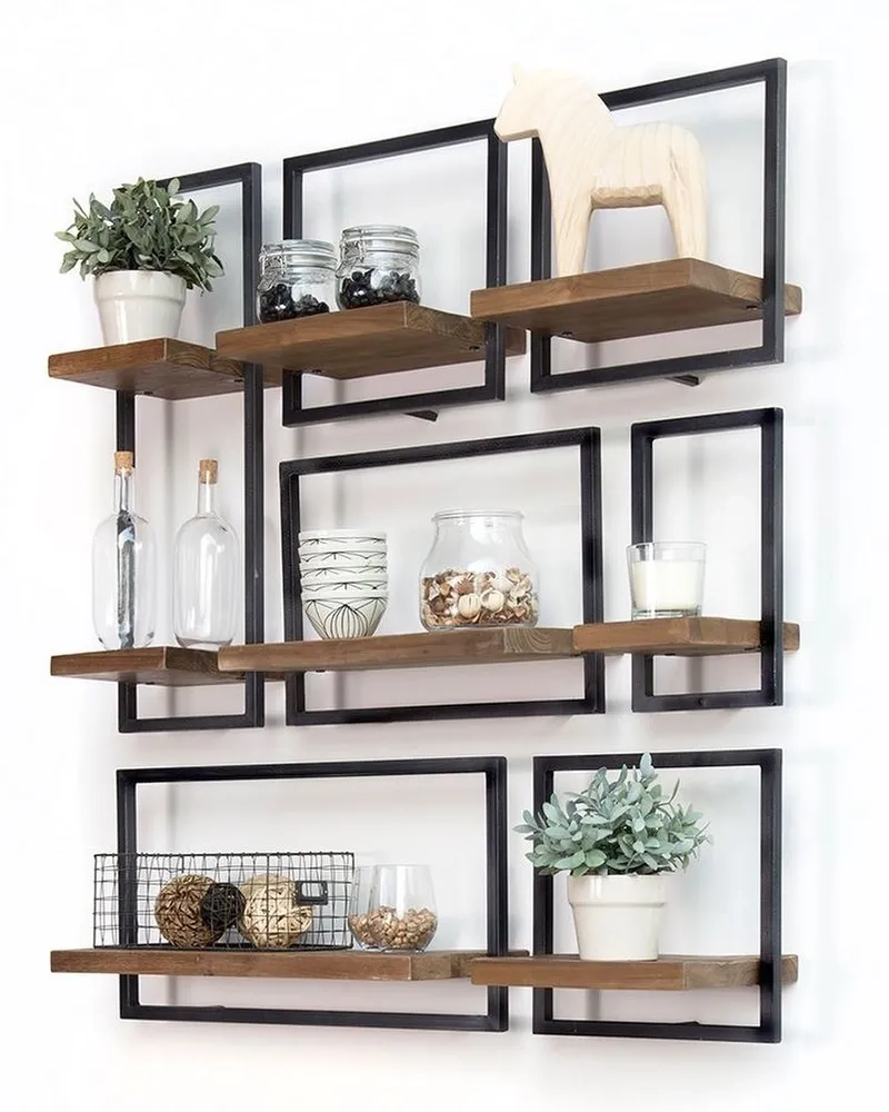 Khám phá ảnh kệ sắt trang trí được yêu thích trên mạng xã hội