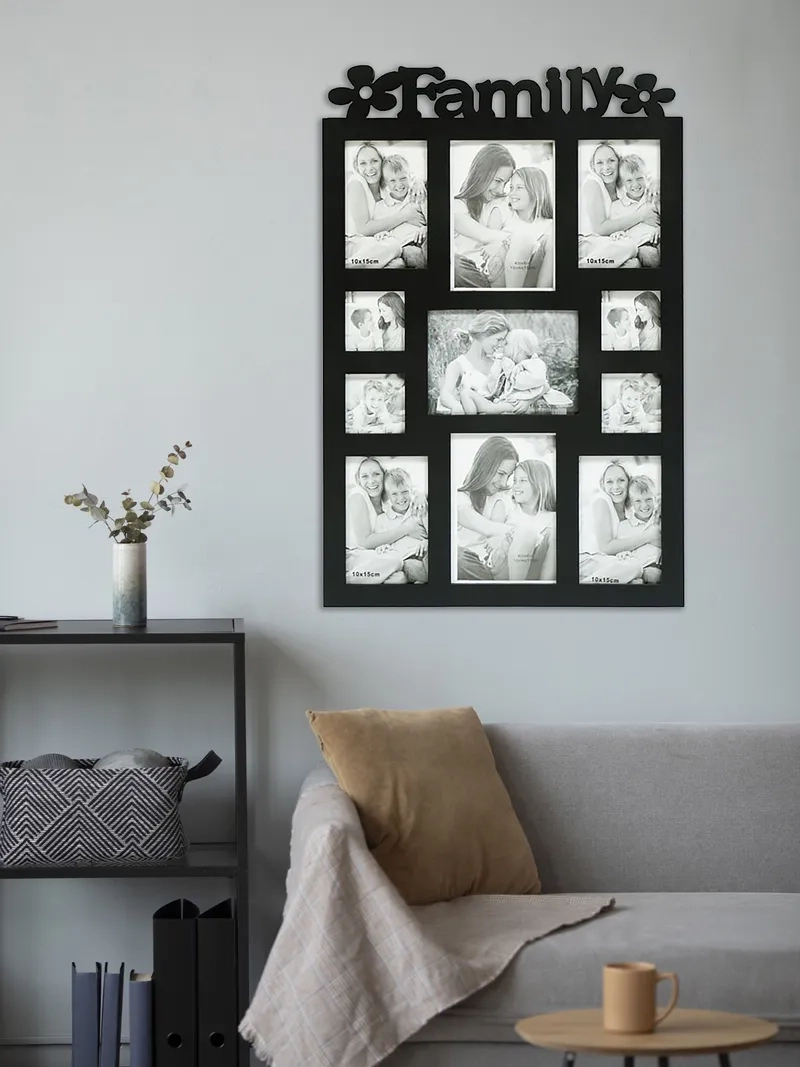 Không gian hiện đại với ảnh khung ảnh treo tường phong cách bắc âu