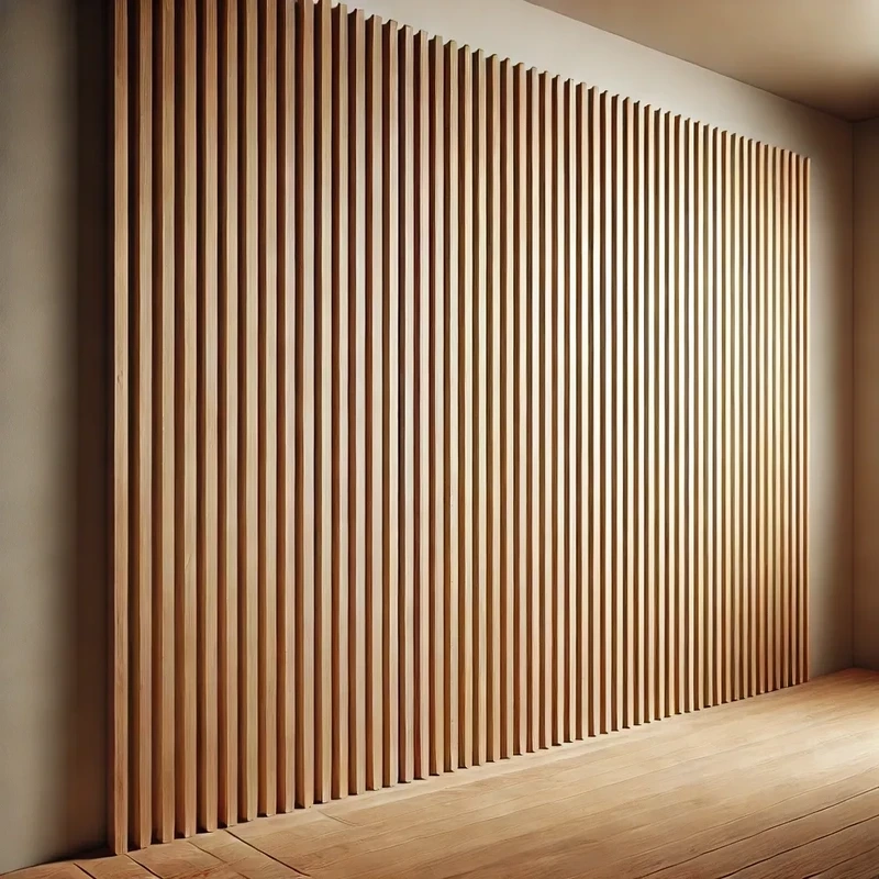 Tạo điểm nhấn tinh tế với lam gỗ trang trí đẹp