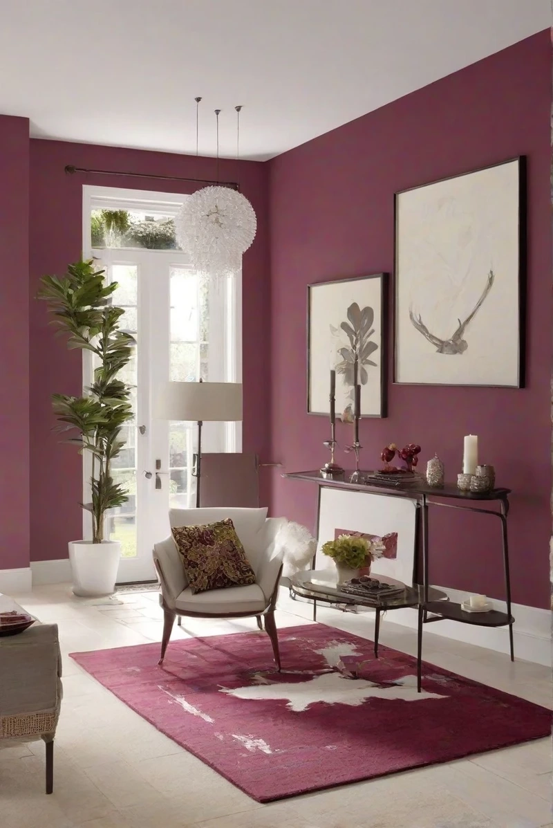 Phù hợp không gian hẹp với màu sơn phòng khách nhà phố