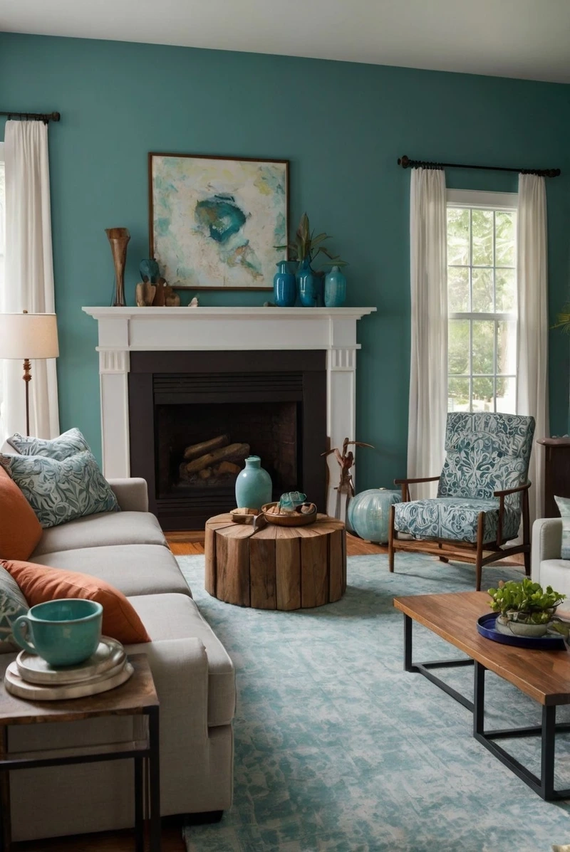 Hài hòa và tinh tế cùng màu sơn phòng khách trung tính