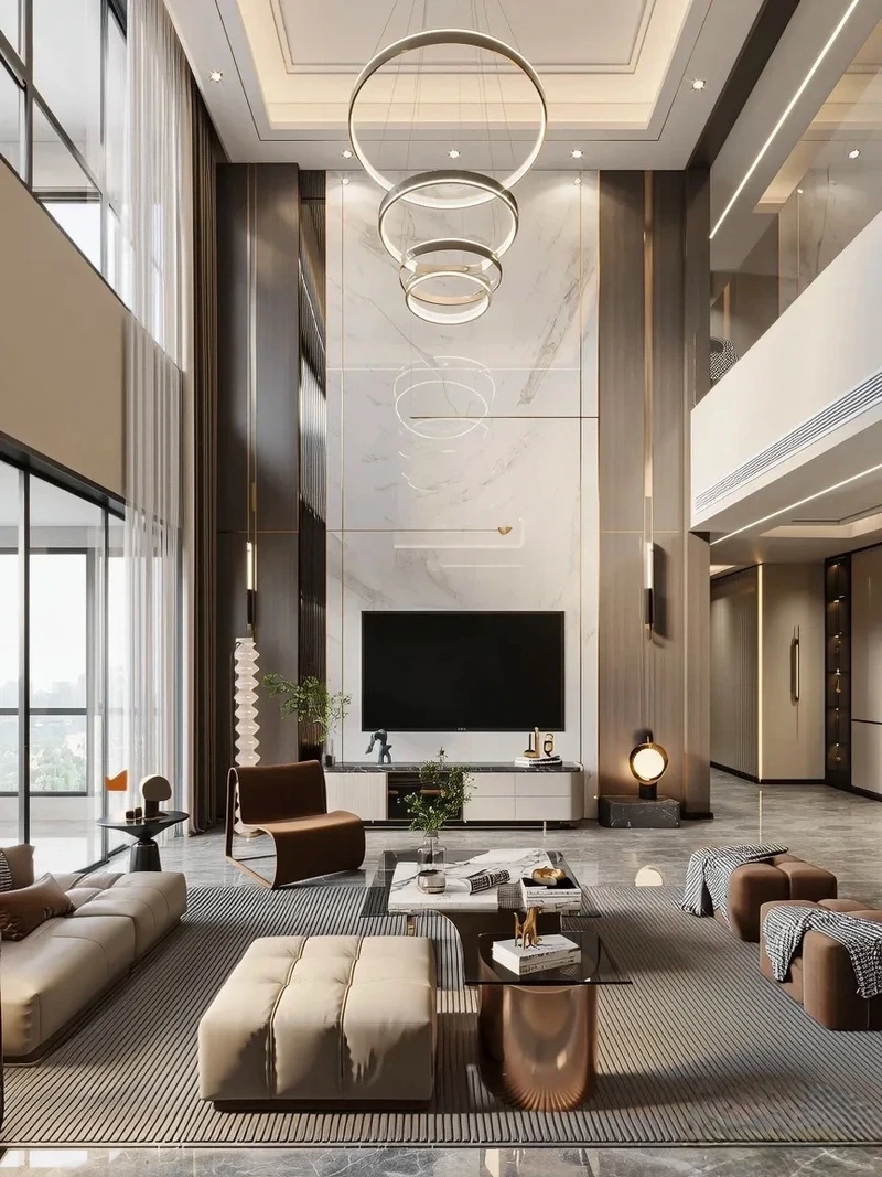 Không gian đẳng cấp sang trọng phòng khách biệt thự đẳng cấp