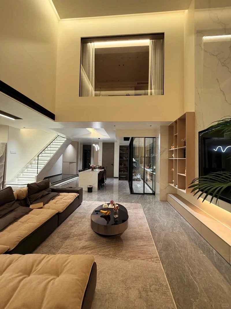 Liền sảnh tiện nghi phòng khách biệt thự liền sảnh