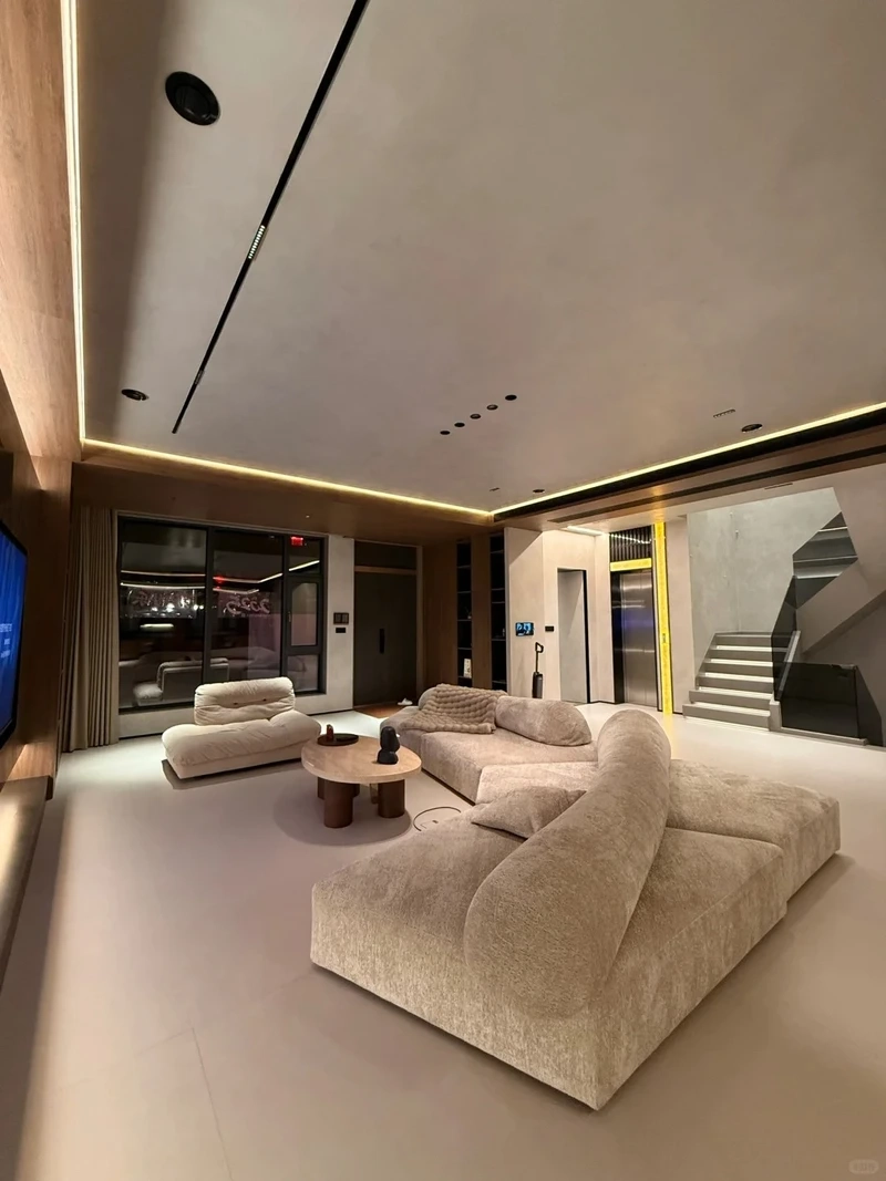 Không gian bề thế sang trọng phòng khách biệt thự bề thế