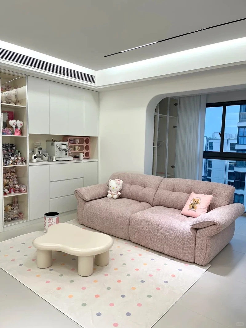 Không gian mở sang trọng phòng khách chung cư thiết kế mở