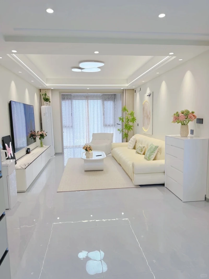 Không gian trẻ trung năng động phòng khách chung cư trẻ trung