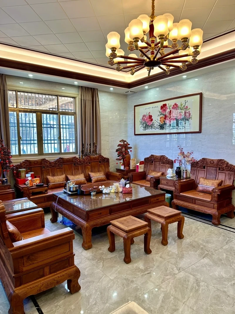 Nội thất gỗ ấm cúng với phòng khách đẹp nội thất gỗ