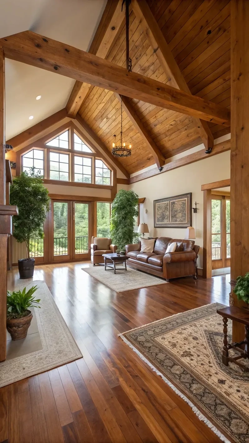 Cảm giác rộng rãi ở phòng khách nhà ống thông thoáng