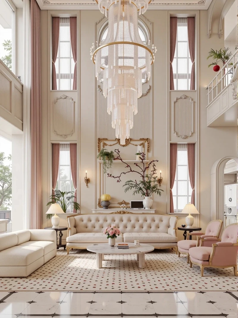 Lựa chọn thông minh cho nội thất phòng khách tân cổ điển