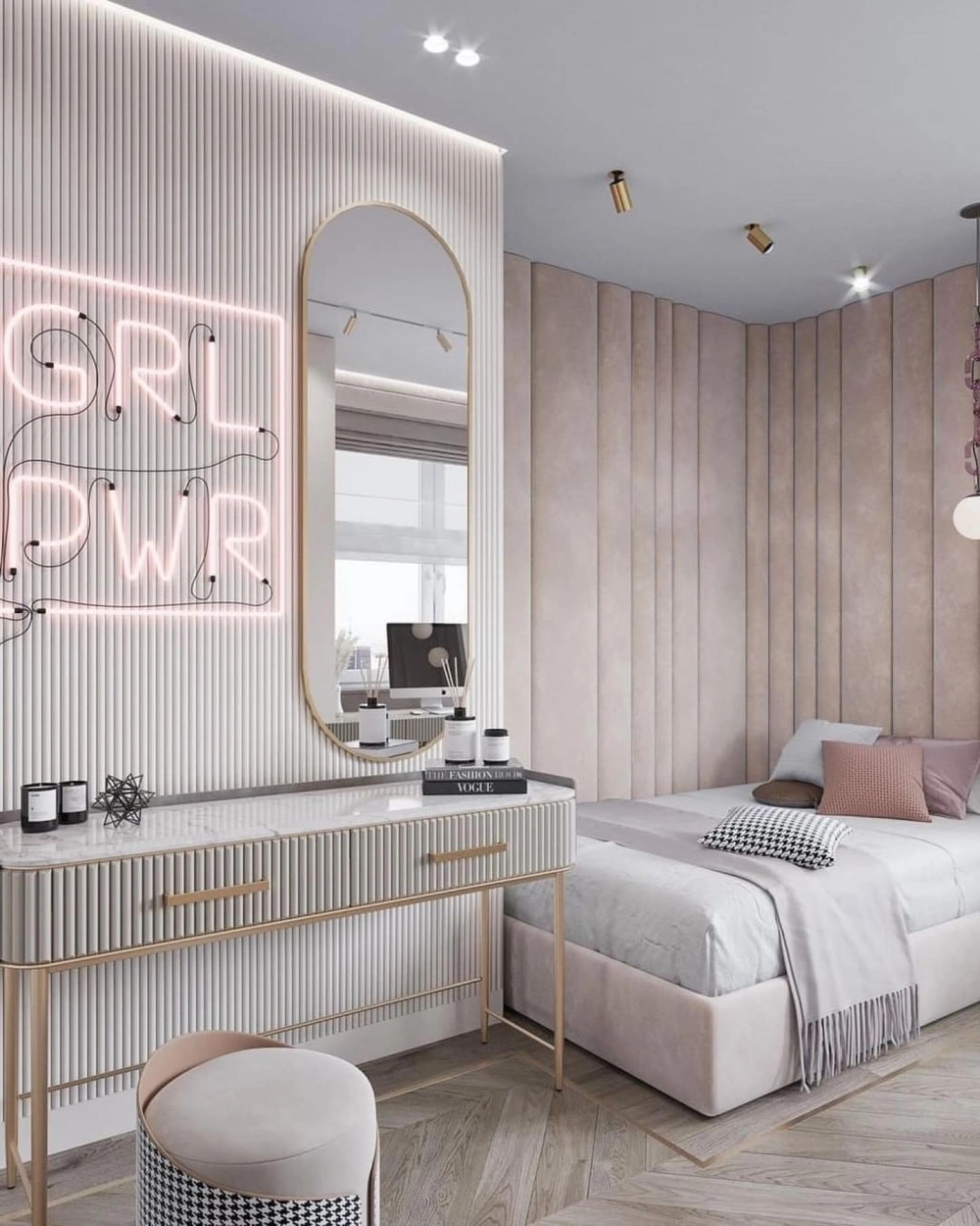 Thiết kế phòng ngủ bé gái 12m2 tối ưu không gian