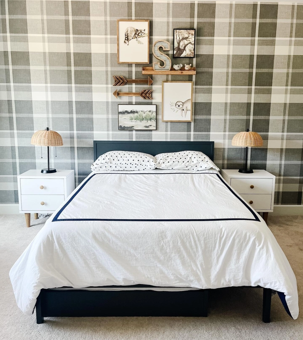 Mẫu phòng ngủ bé trai đẹp với tông màu xanh dương chủ đạo