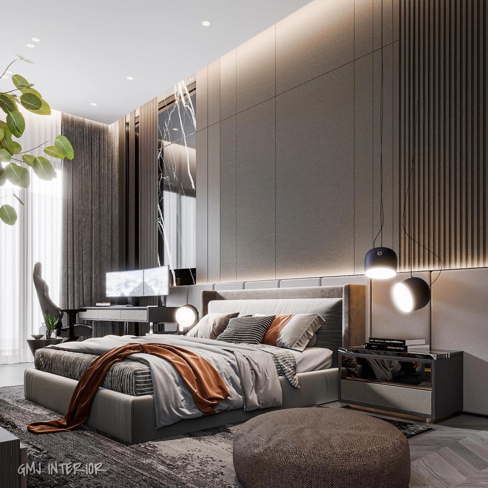 Góc vui chơi sáng tạo trong phòng ngủ bé trai