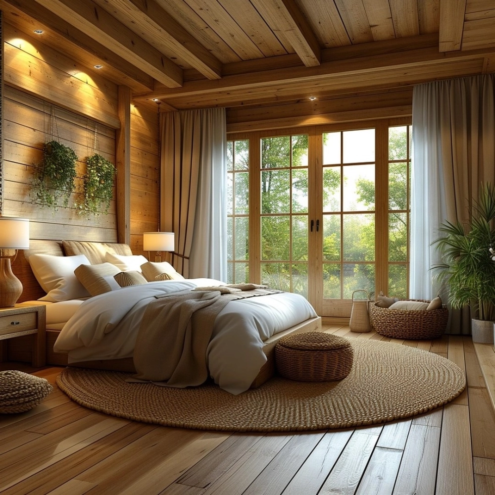 Thiết kế phòng ngủ chill màu tím mộng mơ cho cô nàng lãng mạn