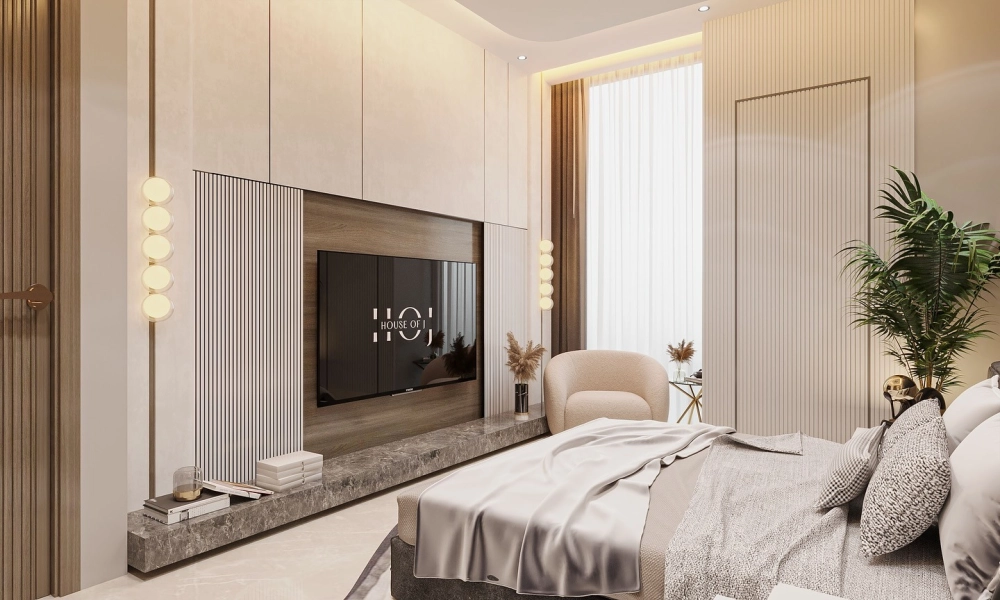 Bố trí phong thủy phòng ngủ vợ chồng giúp gia đình hòa thuận