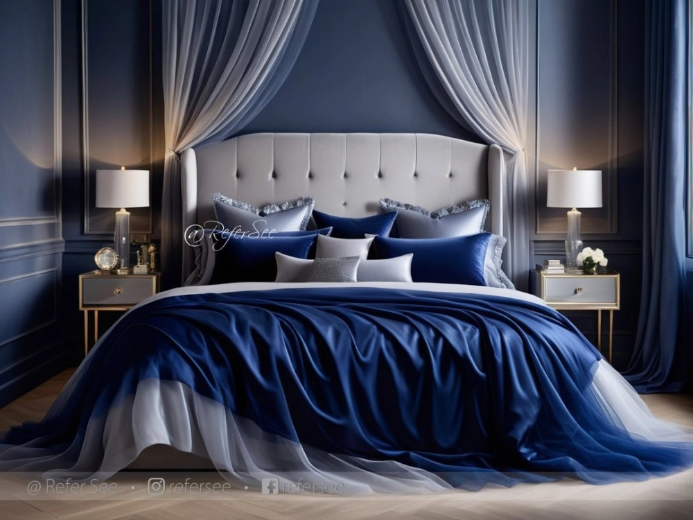 Phòng ngủ vợ chồng nên sơn màu gì để tạo cảm giác rộng rãi