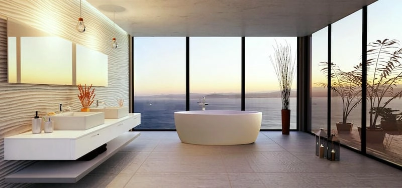 Wc đẹp tạo cảm giác thoải mái khi sử dụng