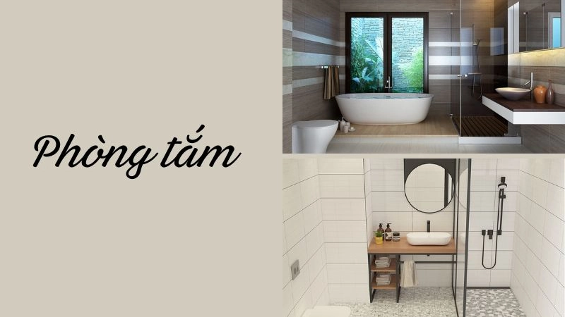 Xu hướng thiết kế phòng tắm hiện đại 