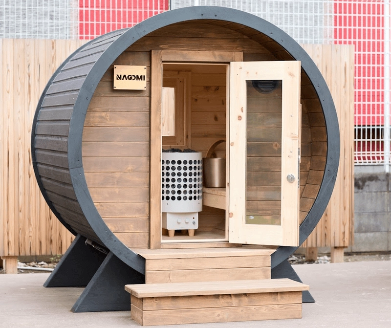 Phòng xông hơi gia đình sang trọng tạo cảm giác riêng tư