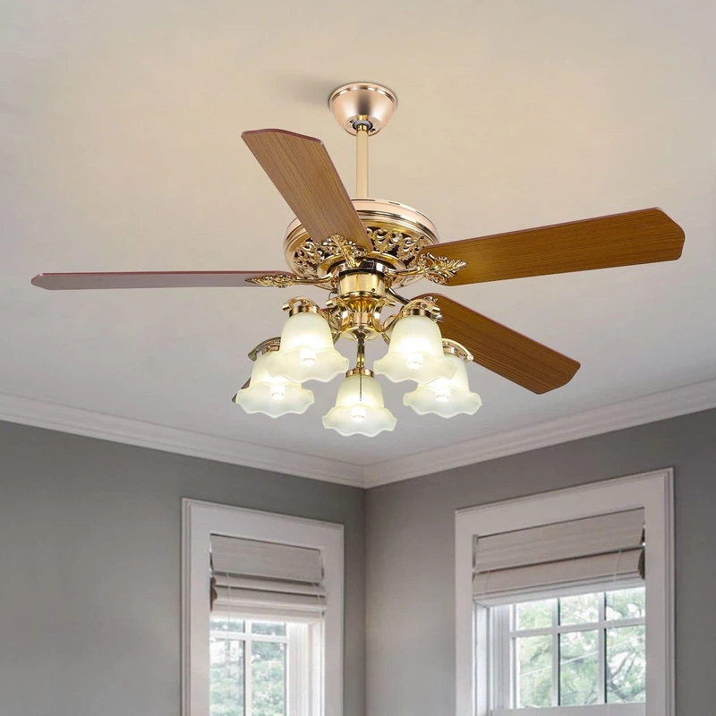 Hoàn thiện nội thất với quạt trần đèn thiết kế đẹp