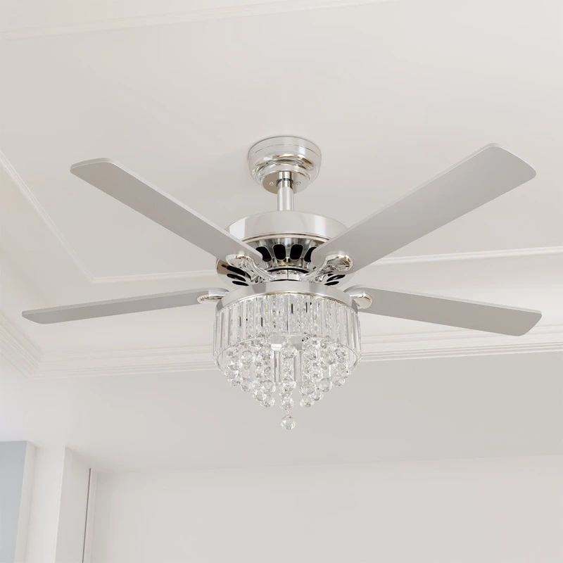 Năng động và tinh tế cùng quạt trần đèn phong cách hiện đại