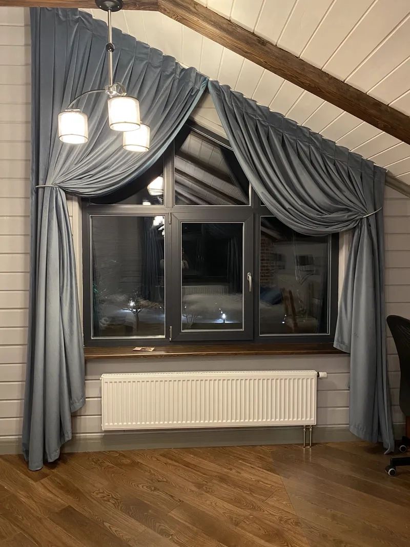 Phù hợp mọi không gian với ảnh rèm cửa sổ cho kiểu cửa lớn