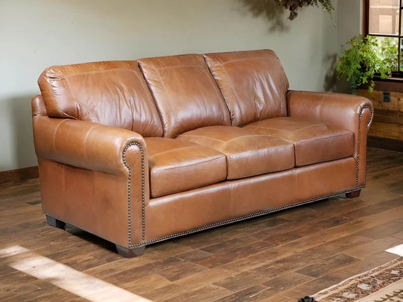 Hiện đại tiện nghi nhờ sofa da hiện đại