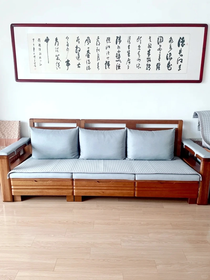 Phong cách sang trọng nhờ sofa gỗ cao cấp