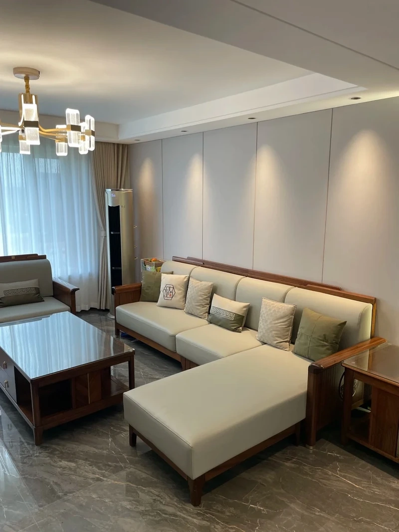 Hiện đại và tiện nghi cùng sofa gỗ phong cách hiện đại